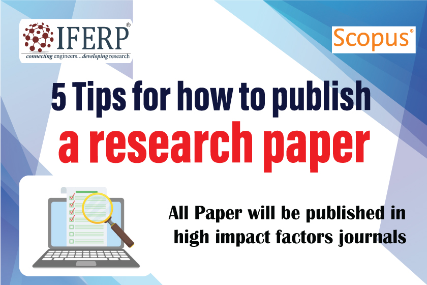 publish a research paper as an undergraduate