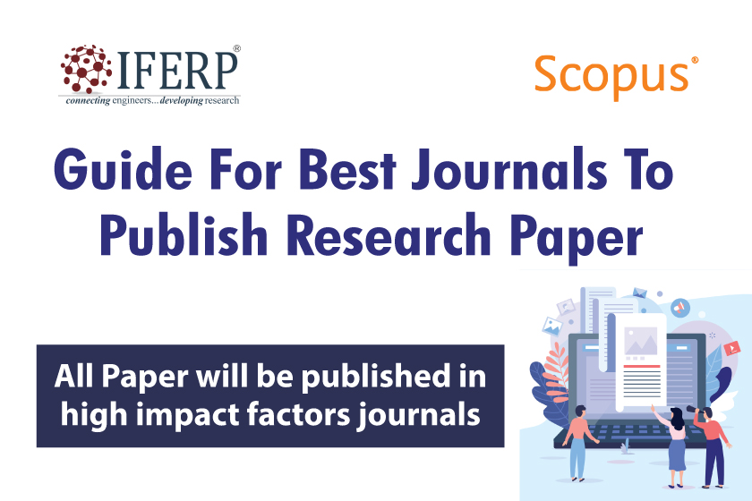 Guide for best journals to publish research paper 2023